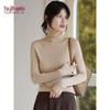 YUZHAOLIN Women's High-Neck Wool Blend Sweater