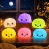 Luminous Dumpling Squishes Food Ornament Glowing Dumplings LED Bun Night Light  Kids & Adult