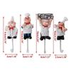 Kitchen Creative Chef Cartoon Storage Rack Hooks Wall Hanger Kitchen Hooks for Utensils