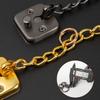 Anti Theft Chain Stainless Steel Door Bolt Entrance Door Lock Buckle Hotel Security Chain Lock Anti Thief Latch