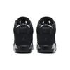 Air Jordan 6 Retro GS Chrome Kids Sneakers Black Metallic-Silver DX2835-001