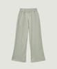 LMOOD WOMEN Puppy Stripe Lounge Pants Warm Grey
