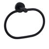 Electroplated Oval Bathroom Towel Rack