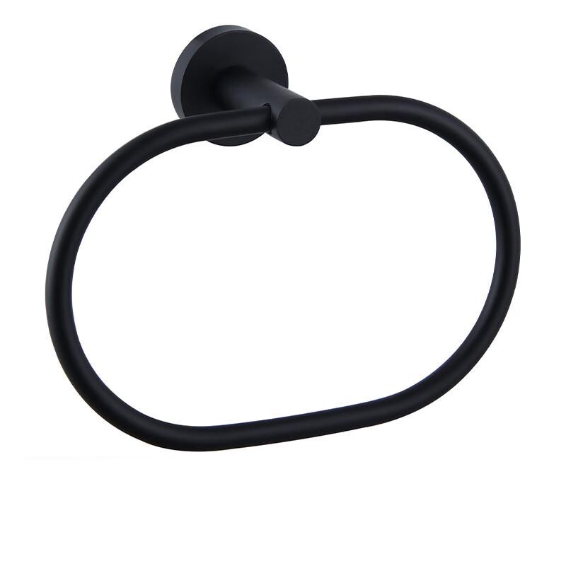 Electroplated Oval Bathroom Towel Rack