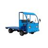 Electric Flatbed Cargo Transport Cart – Blue