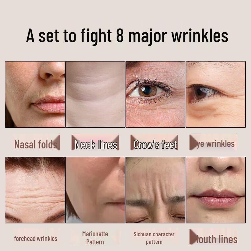 BISUTANG Hexapeptid Anti-Aging Hautpflege 7-teiliges Geschenkset