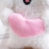 Love Dog Bow Tie Dog Puppy Plush Toy Doll Pendant Cute Dog Doll Keychain