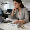 Handheld Clicker Fidget Black Cat Keyboard 4/9-Keys Anxiety Relief Finger Keychain Toy Office School Travel Decompression Button Sensory Hanging Decor