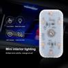 LED Car Mini Touch Light USB Charging Portable Auto Roof Ceiling Reading Night  Lamp Wireless Magnetic Decoration Ambinet Light