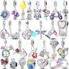 Newest Charms Bead Copper Lovely Cat Moon Eternal Love Heart Dangle Fit Original Fashion Bracelets Diy Jewelry