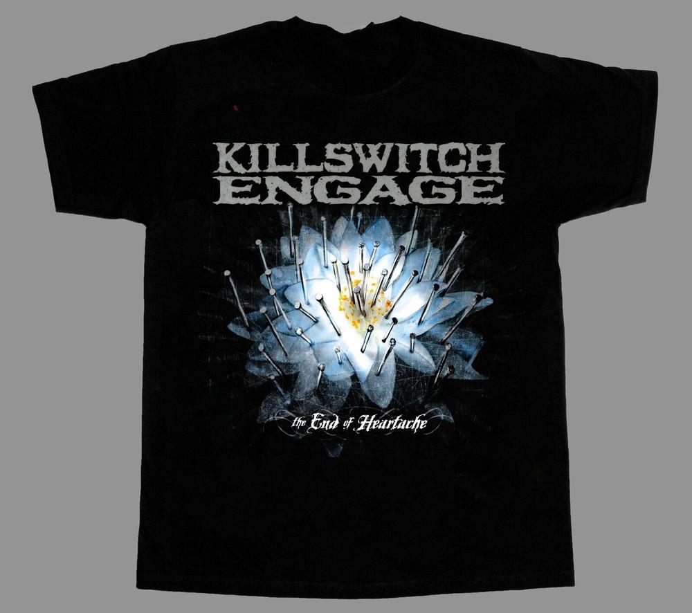 The End of Heartache Killswitch Engage Band Black S-2345XL Unisex T-shirt Unisex T-Shirt XXL