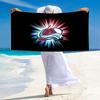 Colorado Avalanche Logo Print Beach Towel, Large Soft Quick Dry Towel for Beach Camping Swimming