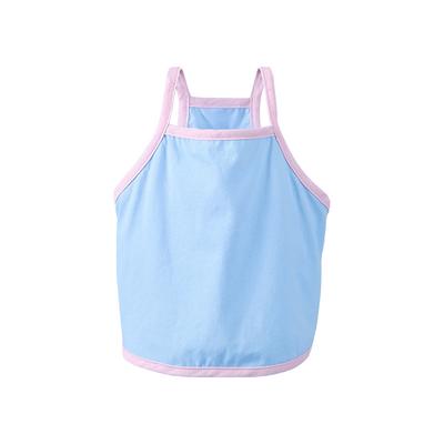 Pet Cat Dog Spring and Summer Bi Xiong Small and Medium-sized Dog Cute Small Suspender Breathable Vest Bipeg