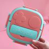 2/3 Compartments Compartment Lunch Box 304 Stainless Steel Thermal Lunch Box  For Picnics