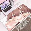 New Kawaii Cute Inugami Korone Mouse Pad Gamer Accessories Keyboard Desk Mat Non-Slip Laptop Large Anime Hololive Girl Mouse Pad