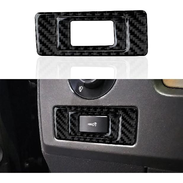Car Carbon Fiber Dashboard Trument Panel Strip Sticker Cover Interior Trim Decal for Ford F150 2009 2010 2011 2012 2013 2014 Accessories