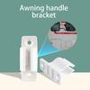 RV Awning Crank Bracket Organizer Hanger With Mounting Screws RV Awning Hand Crank Hanger For Shops Food Trucks Outdoor