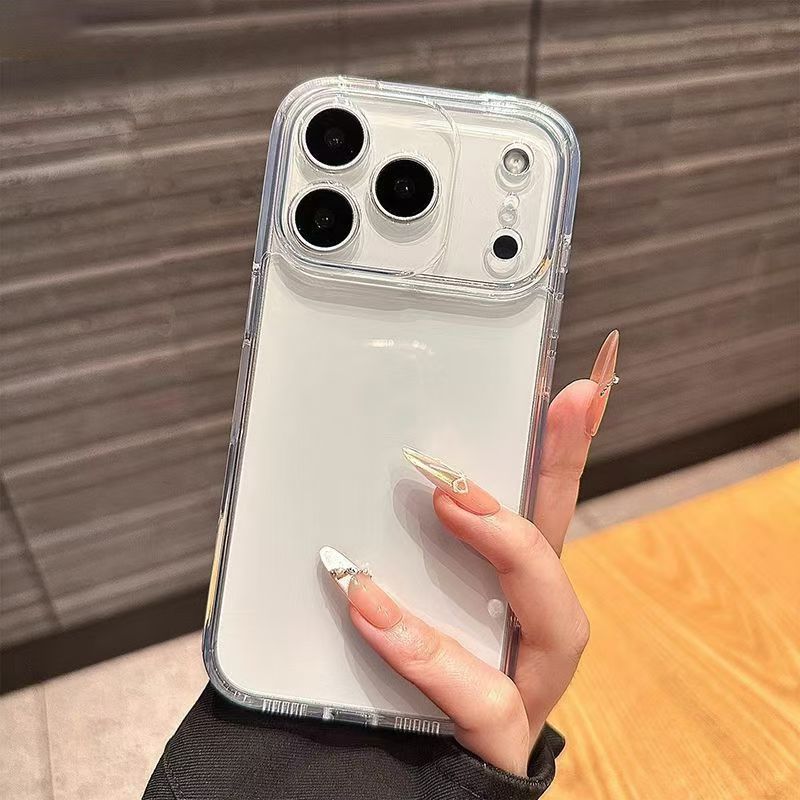 Transparent Space Case for IPhone 17 Pro Max, Apple 16e/17 Pro Soft Case, 17 Air Minimalist Design