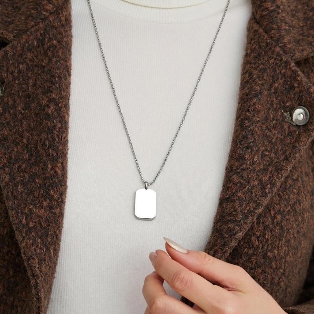 Sturdy Cremation Necklace With Concealed Compartment for Ashes and Corrosions Resistant Stainless Steel