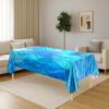 2pcs Dazzling Disposable Tablecloth Rectangular Table Protecter Shiny Party Table Cover  Christmas
