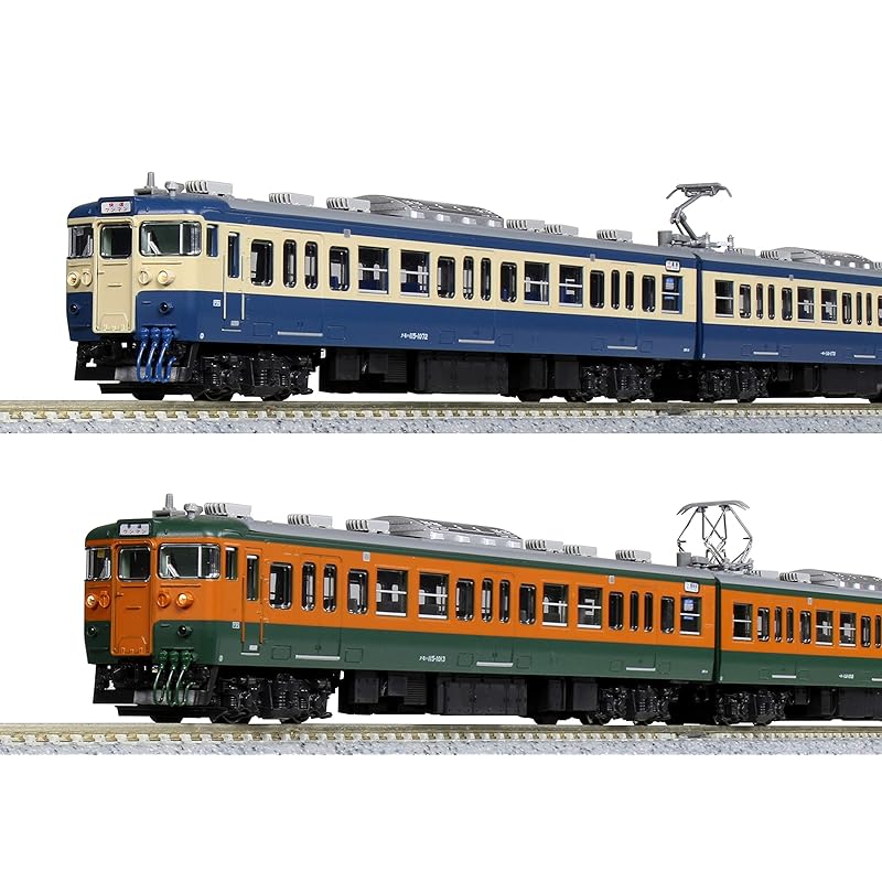 

KATO N gauge Shinano Railway 115 series Shonan color/Yokosuka color 6 car set [Special project product] 10-1572 model railway train