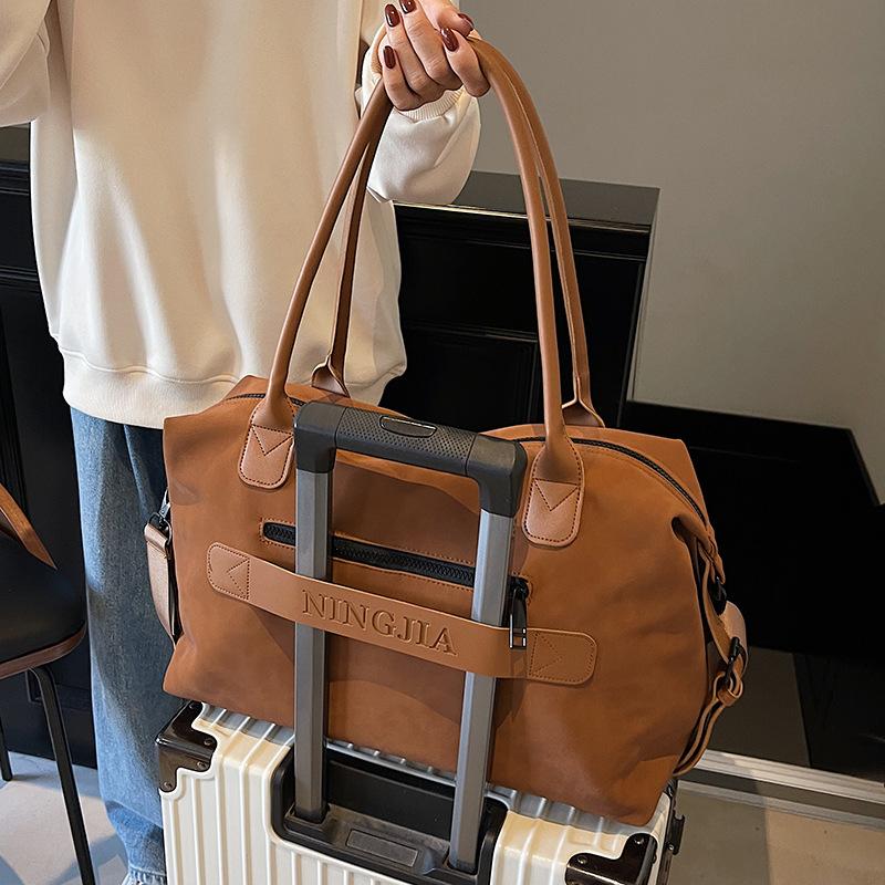 Fashionable and Casual Large-capacity Lightweight Crossbody Tote Bag Travel Single-shoulder Wandering Bag