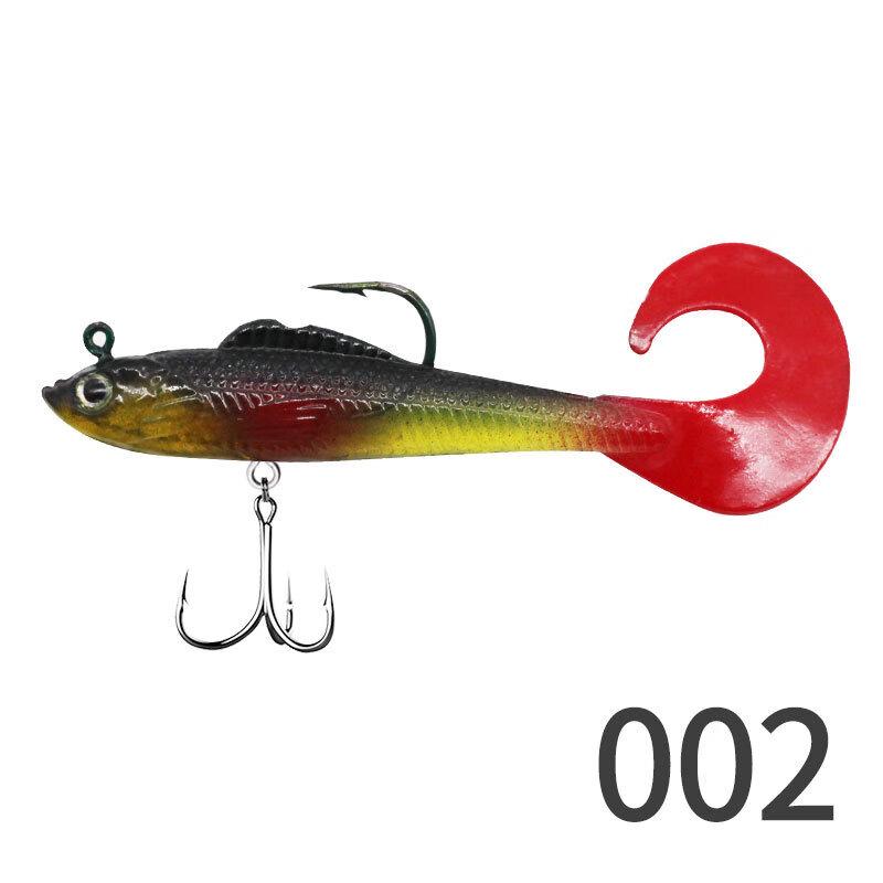 

Мягкая рыболовная приманка Oeny с утяжелением и извивающимся хвостом