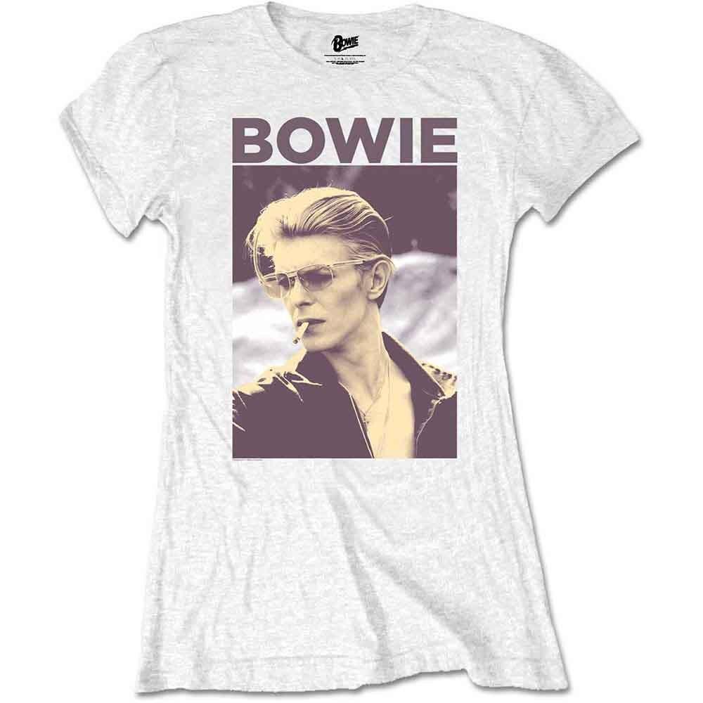 Bowie Ladies T-Shirt Official licensed merchandise