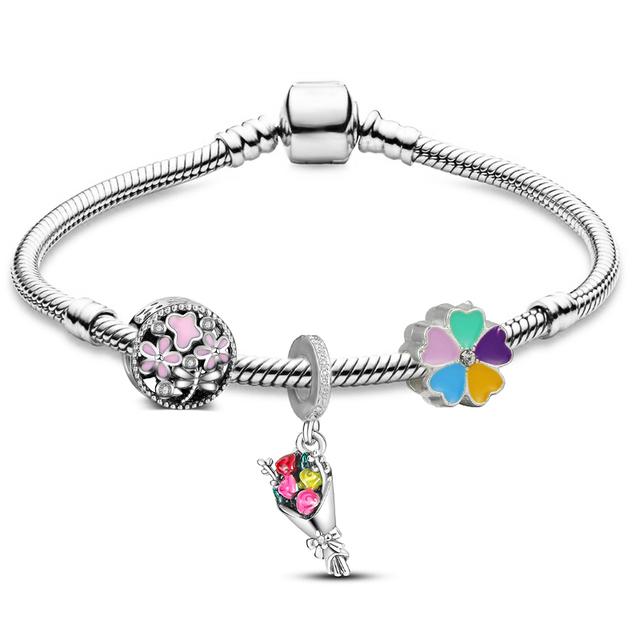 Breloques fantôme chauve-souris citrouille d'halloween, pendentif en perles avec breloques, bijoux pour femmes et enfants, haute qualité