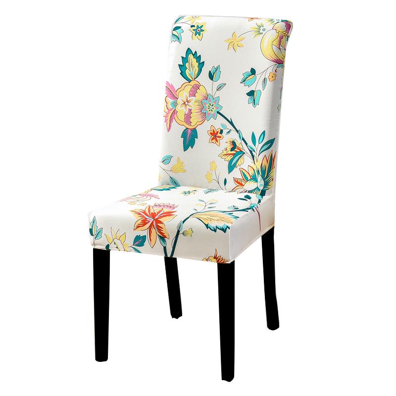 Dining Chair Slipcover,High Stretch Removable Washable Chair Seat Protector Cover for Home Party Kitchen Hotel Wedding Ceremony