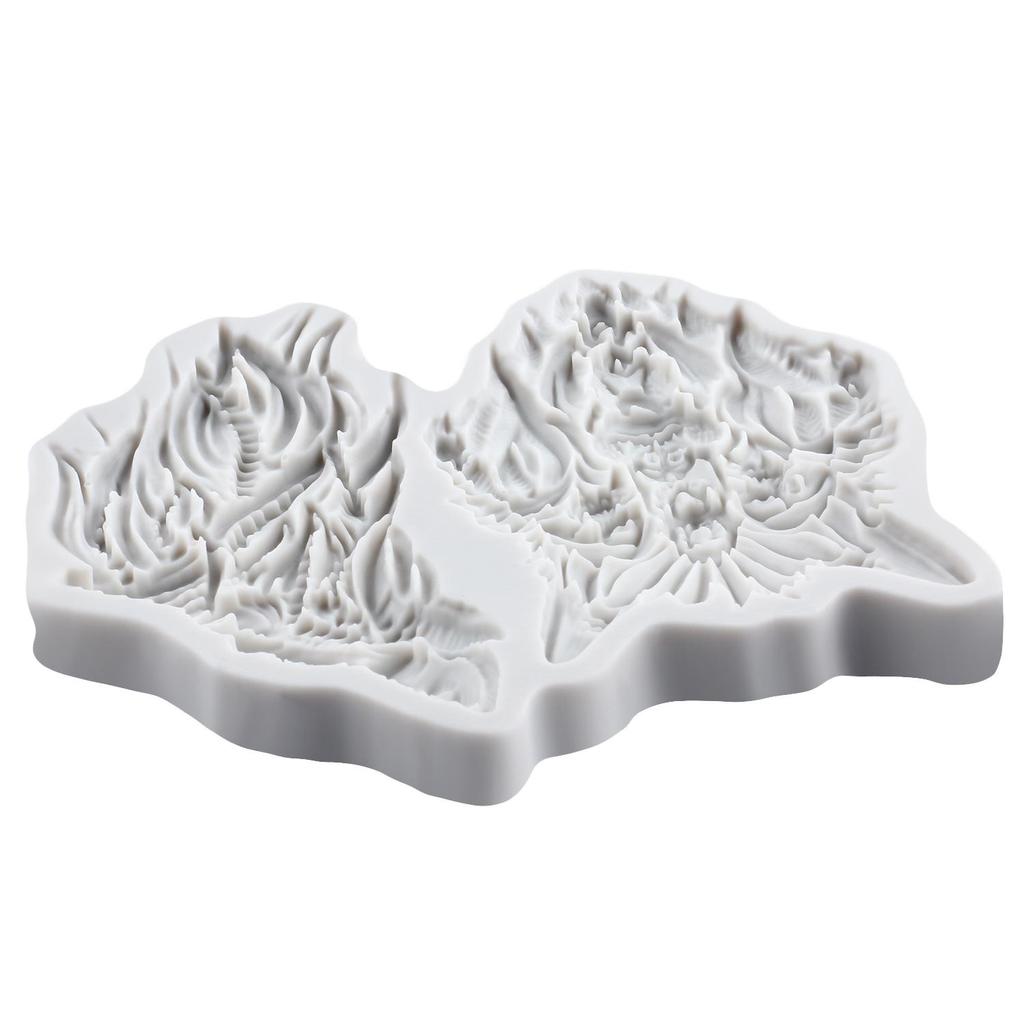 Lion Silicone Molds Wolf Fondant Mold Cake Decorating Tools Cupcake Topper Chocolate Candy Craft Gum Paste Polymer Clay