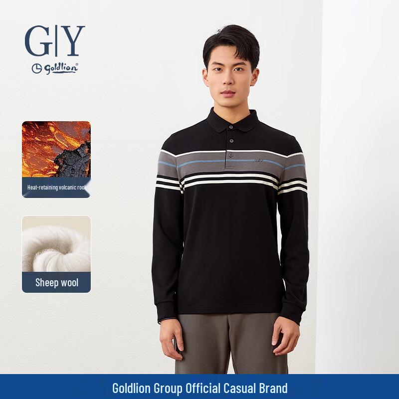 Goldlion Men s Premium Long Sleeve Polo Shirt 2XL