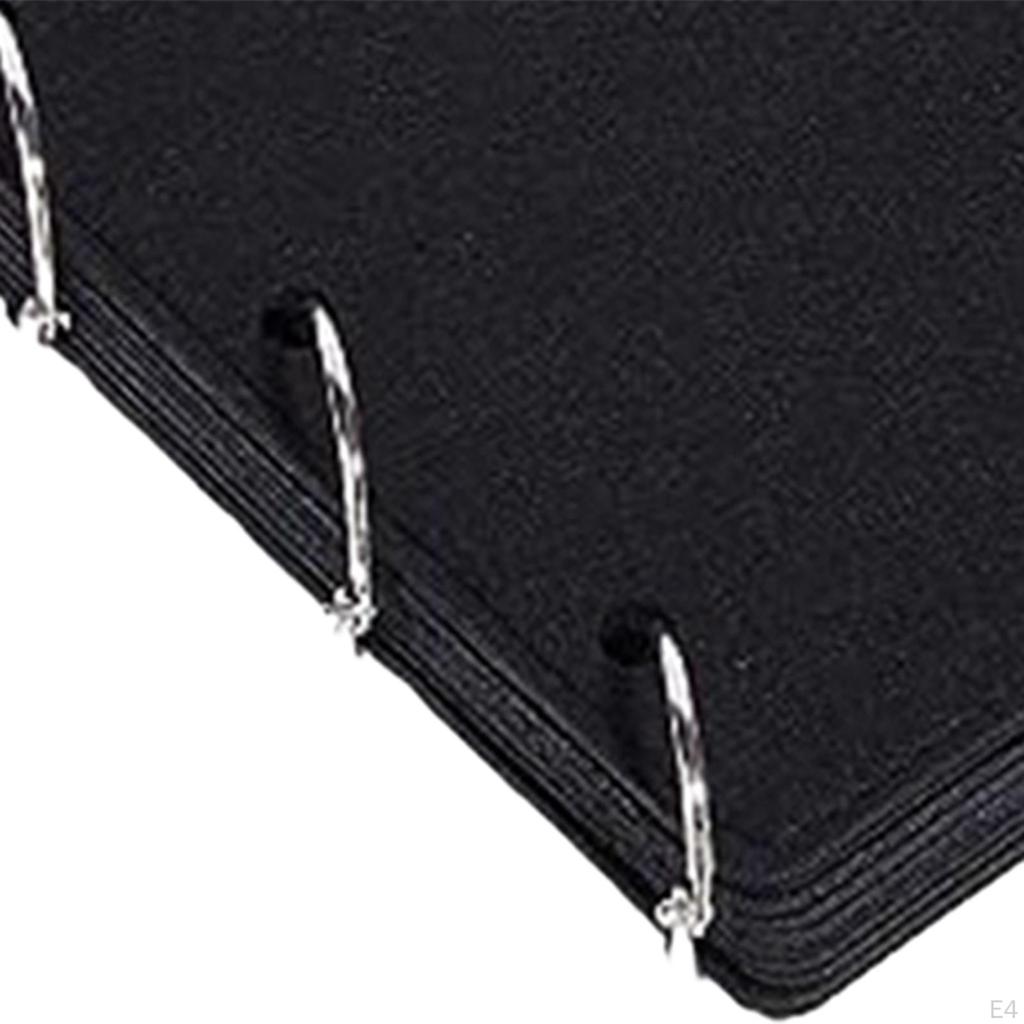 Brooch Pin Organizer Enamel Display Holder with 4 Pages Durable Pins Collection Storage Calendar