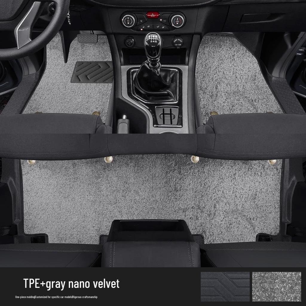 ZTE Lord Full Coverage TPE Car Floor Mats - Dedicated Interior Decoration Accessories