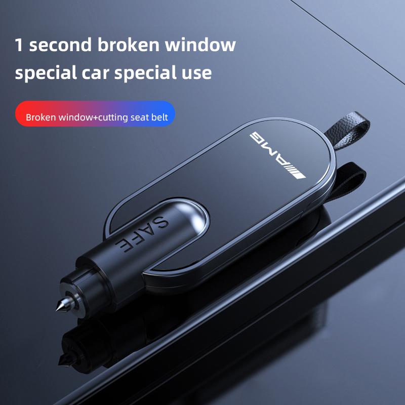 

Car Badge Stickers Safety Hammer Window Glass Breaker Emergency Tool For Mercedes Benz AMG A B C E S G Class W201 W210 W108 W205