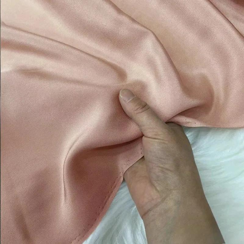 Einfarbig 100% Maulbeerseide 30 Momme Schwerer Seidenkrepp de Chine Stoff Seiden Schwerer Krepp Stoff für Bekleidung Kleider Hosen