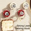 Hook Up Load-Bearing No Slip Suction Cup Hook Dopamine Reusable Storage Hook Universal Use for Home Organization