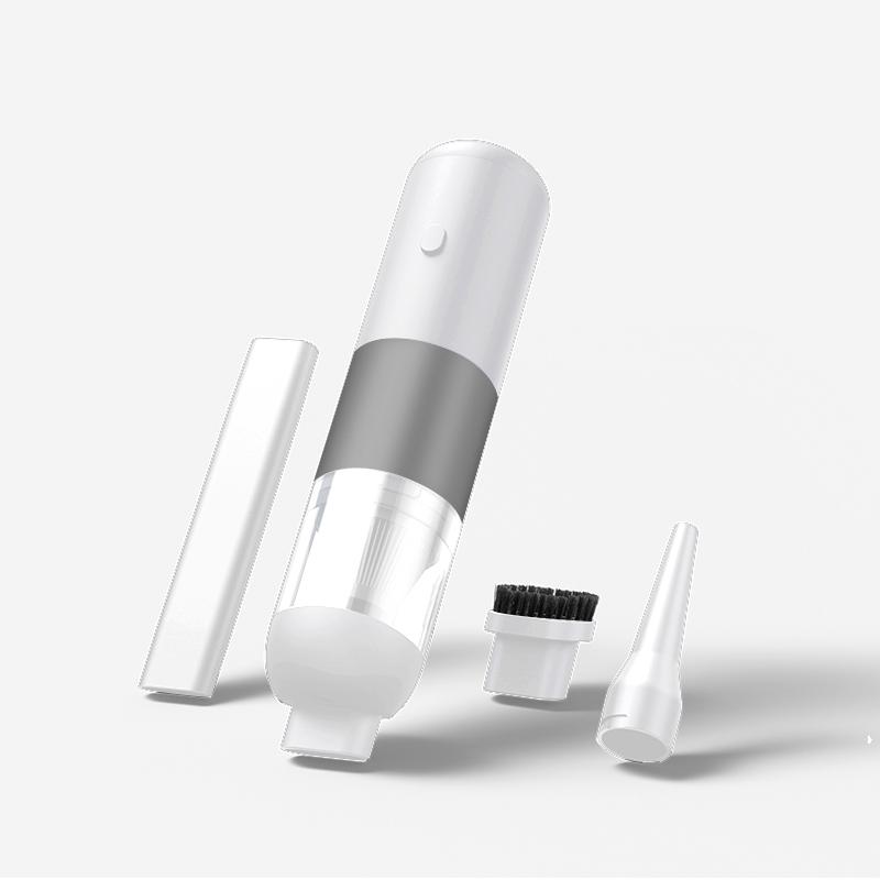 

Портативный беспроводной автомобильный пылесос перезаряжаемый ручной автомобильный пылесос для автомобиля пылесборник циклон серый