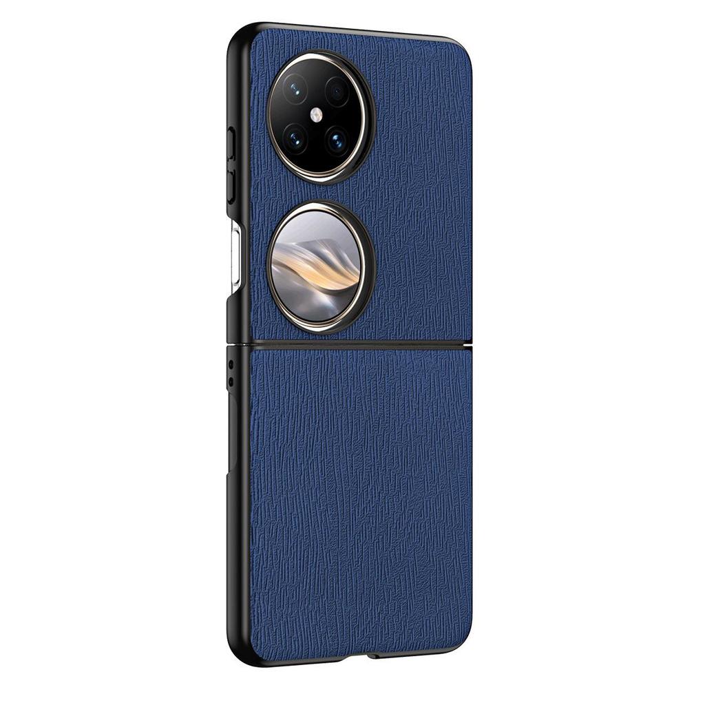 Huawei Pocket 2 P50 Pocket S Foldable Phone Case - Business Full Coverage Bark Texture Protective Cover.