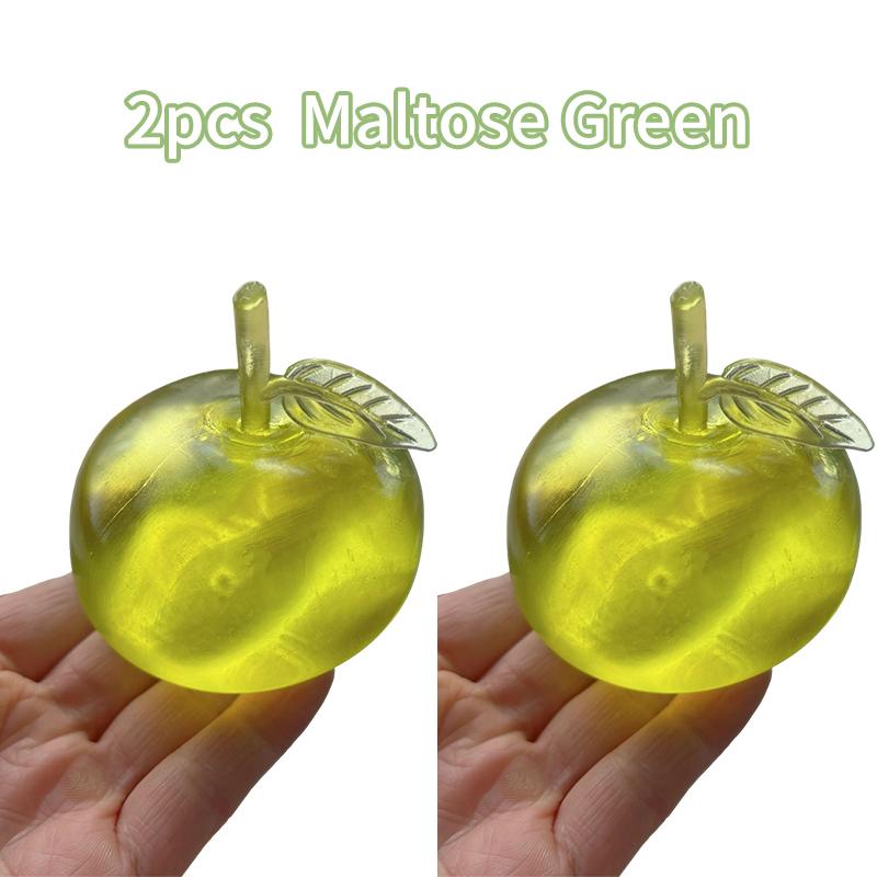 Squishy Pink Maltose Colorful Transparent Squeeze Ball Stress Relief Fidget Balls Decompression Simulated Maltose Dough Ornament