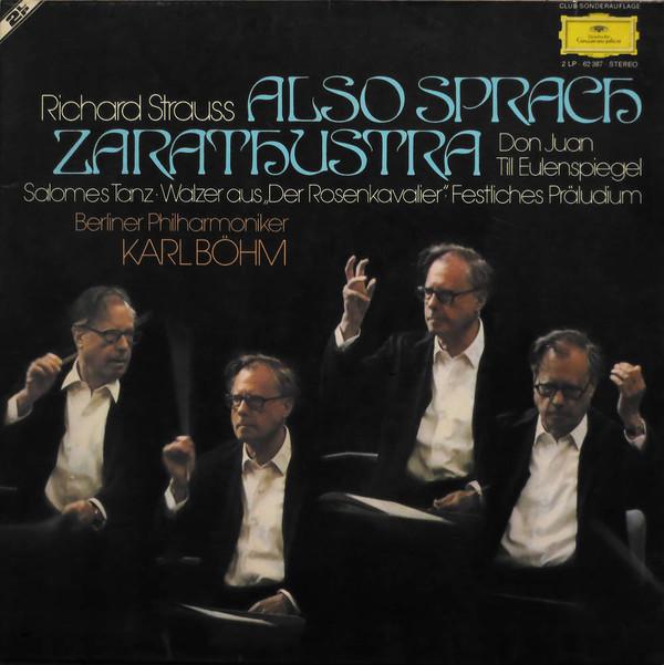 

LP Record RICHARD STRAUSS BERLINER PHILHARMO Thus Spoke Zarathustra Don Juan 62387 DEUTSCHE GRAMMO 1974 Germany Classical Used