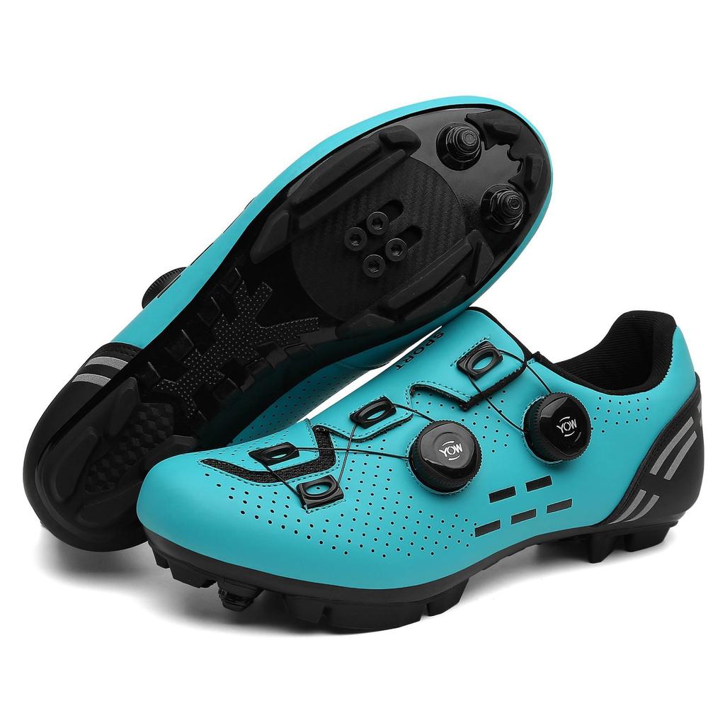 Summer and autumn unlocked cycling shoes men's power road bike fashion lock shoes bicycle shoes mountain bike women
