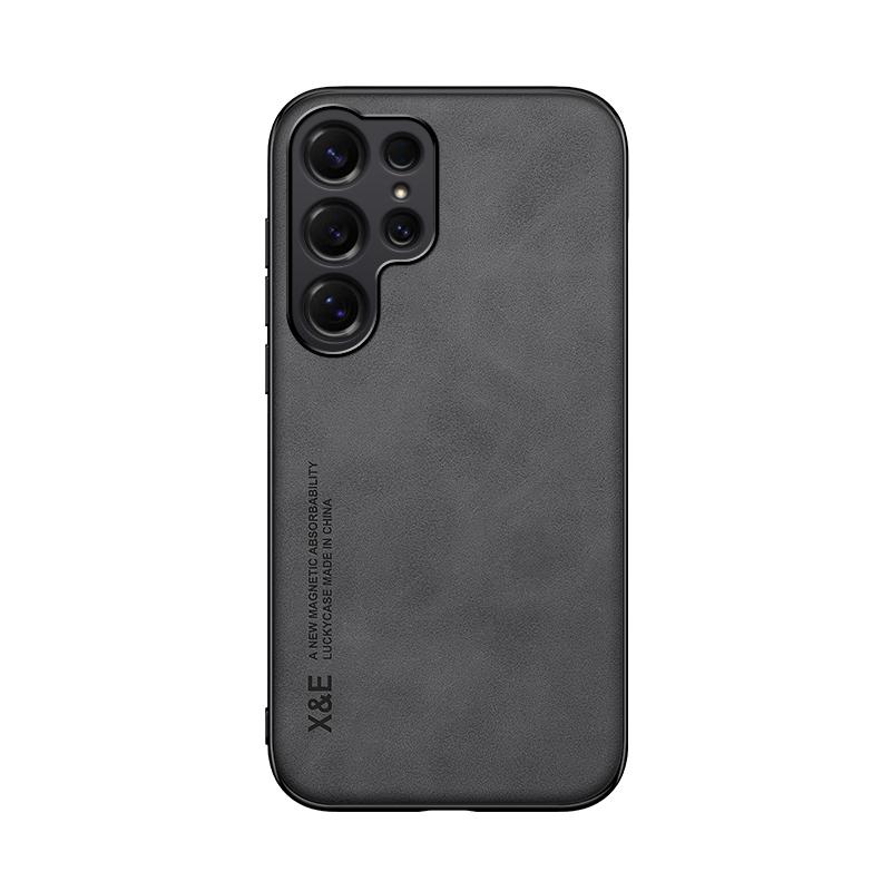 Skin Feel Leather Phone Case for Samsung Galaxy S23 S24 S25 FE S26 Ultra Plus A57 A37 A17 A07 A26 A06 A36 A56 A16 Cover Luxury