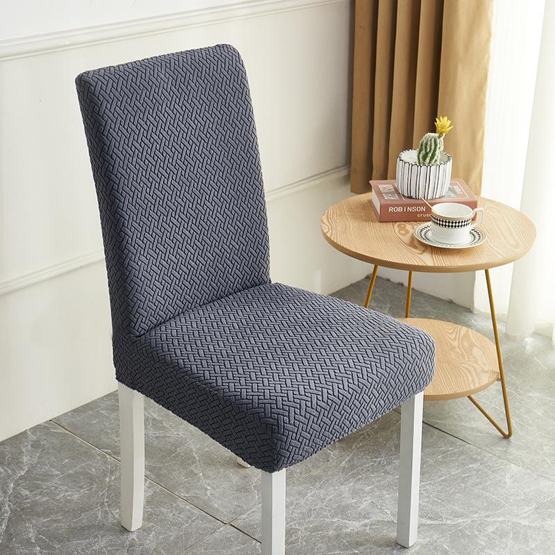 

Dining Table and Chair Cover Cushion Chair Back Cover Integrated Chair Cover Universal Thickened Elastic Stool Cover Set for Household Use 52*38*38 cm