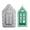 House Shaped Candle Molds for Making Candle Soap Room Decorations House Candle Holder Molds for Making Tealight Holder