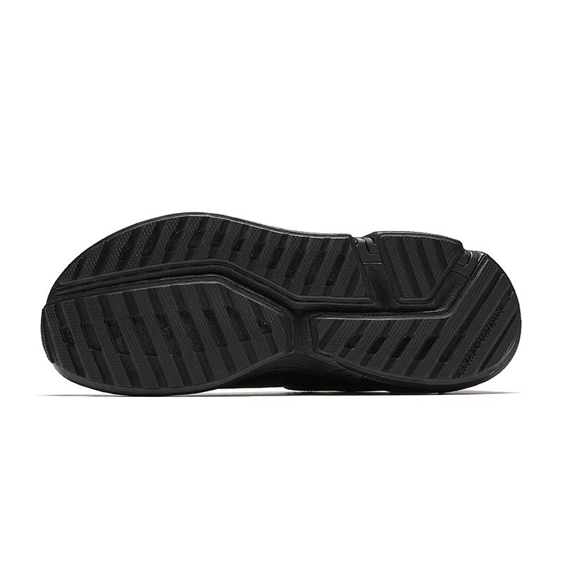 Anta Champion Honor 3 Comfortable Textile, Rubber Low top Running Shoes Men's Basic Black 112625538A-1