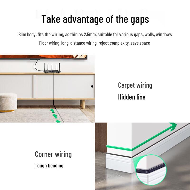 UGREEN CAT6 Gigabit Flat Ethernet Cable