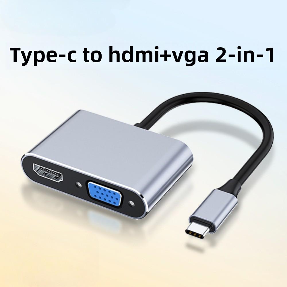 4K30 Type C to HDMI Dock USB C Hub 3 in 1 Adapter for Laptop with Multi Function