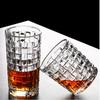 330ml/410ml Wine Glass Weave Patterns Colin Cup Cocktail Rocks Glasses Tumblers Transparent Coffee Cups Household Beverage Cup