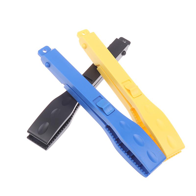 Outdoor-Clip-Fischzange Klein Leichtgewichtiger Fischclip Fischkontrollgerät Kunststoff-Fischklemme Rutschfester Greifer Zange Zubehör